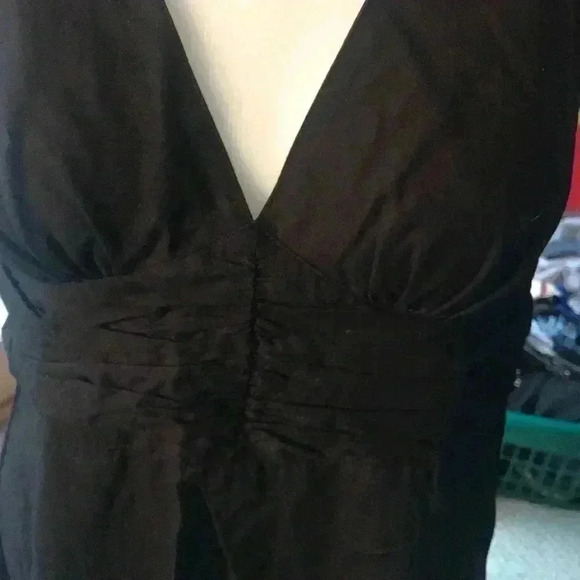 H&M Black halter dress size 8 - Picture 2 of 5